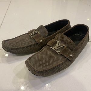 Louis Vuitton Rubber Boat Shoes - Blue Loafers, Shoes - LOU554623